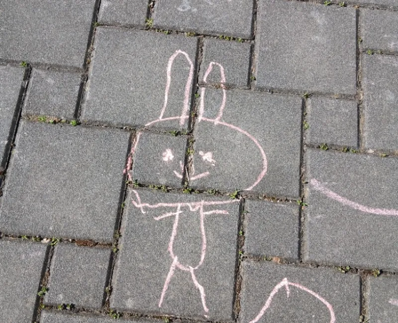 Malování na chodník