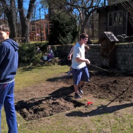 Život v zahradě - práce na projektu