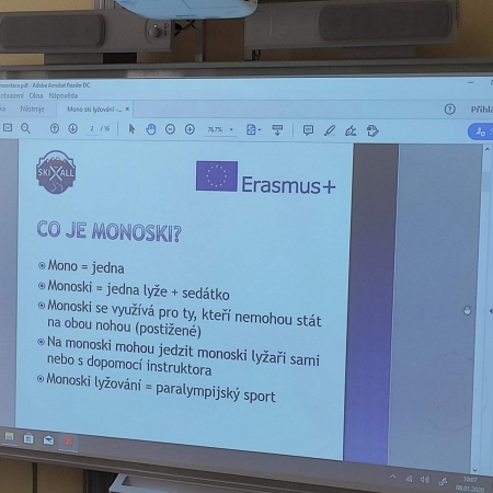 Mono - Ski- lyžování - 09. 01. 2020