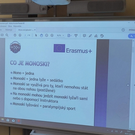 Mono - Ski- lyžování - 09. 01. 2020