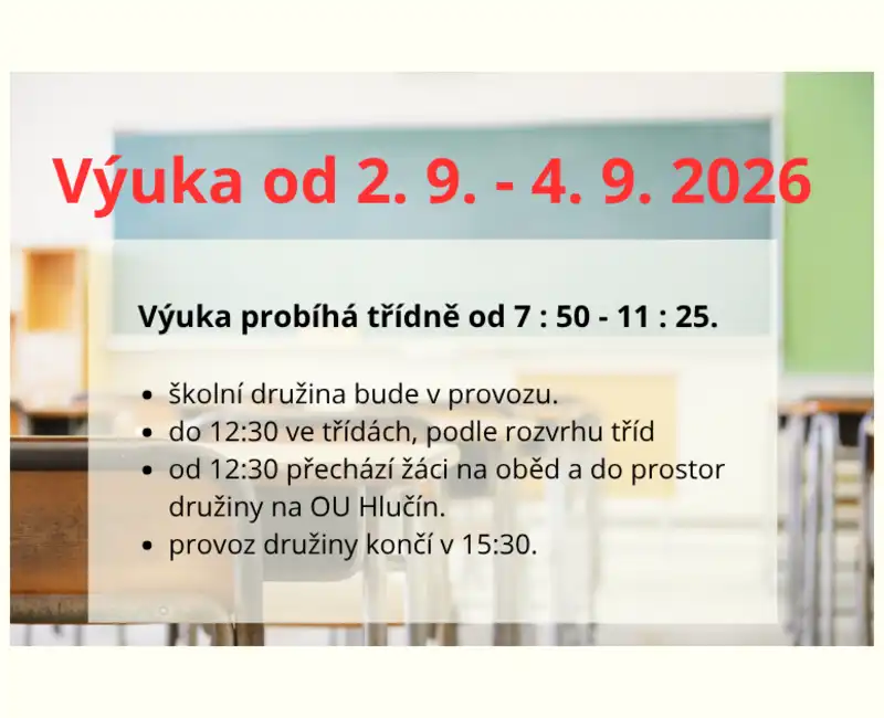 organizace výuky
