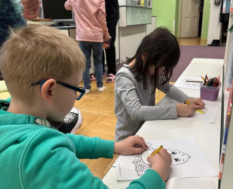 Návštěva městské knihovny