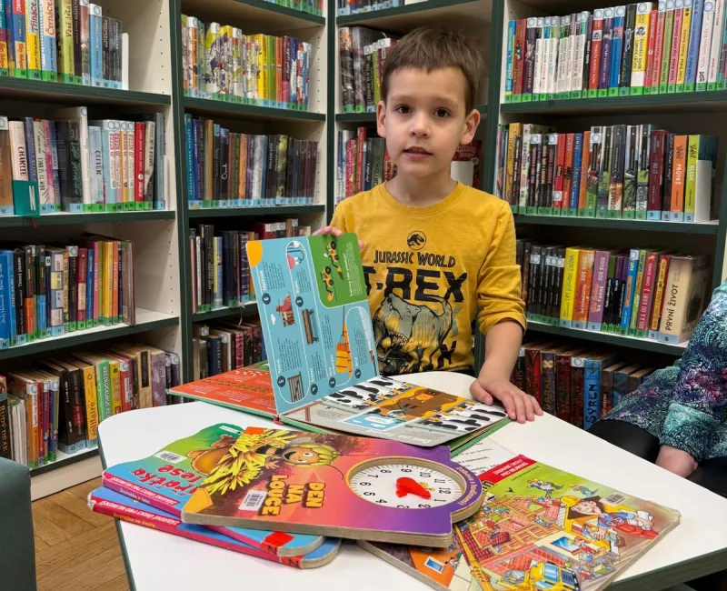 Návštěva městské knihovny