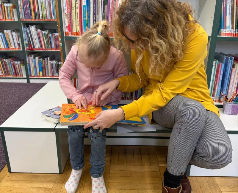 Návštěva městské knihovny