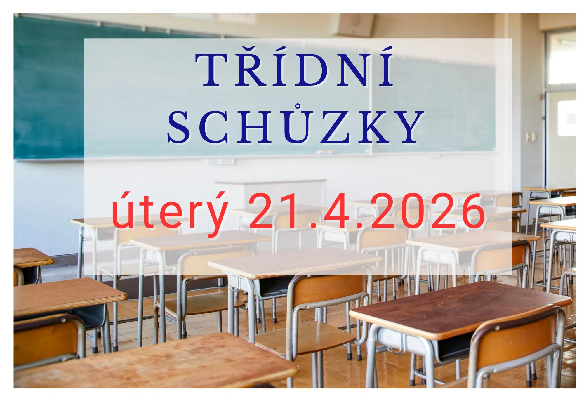 třídní schůzky